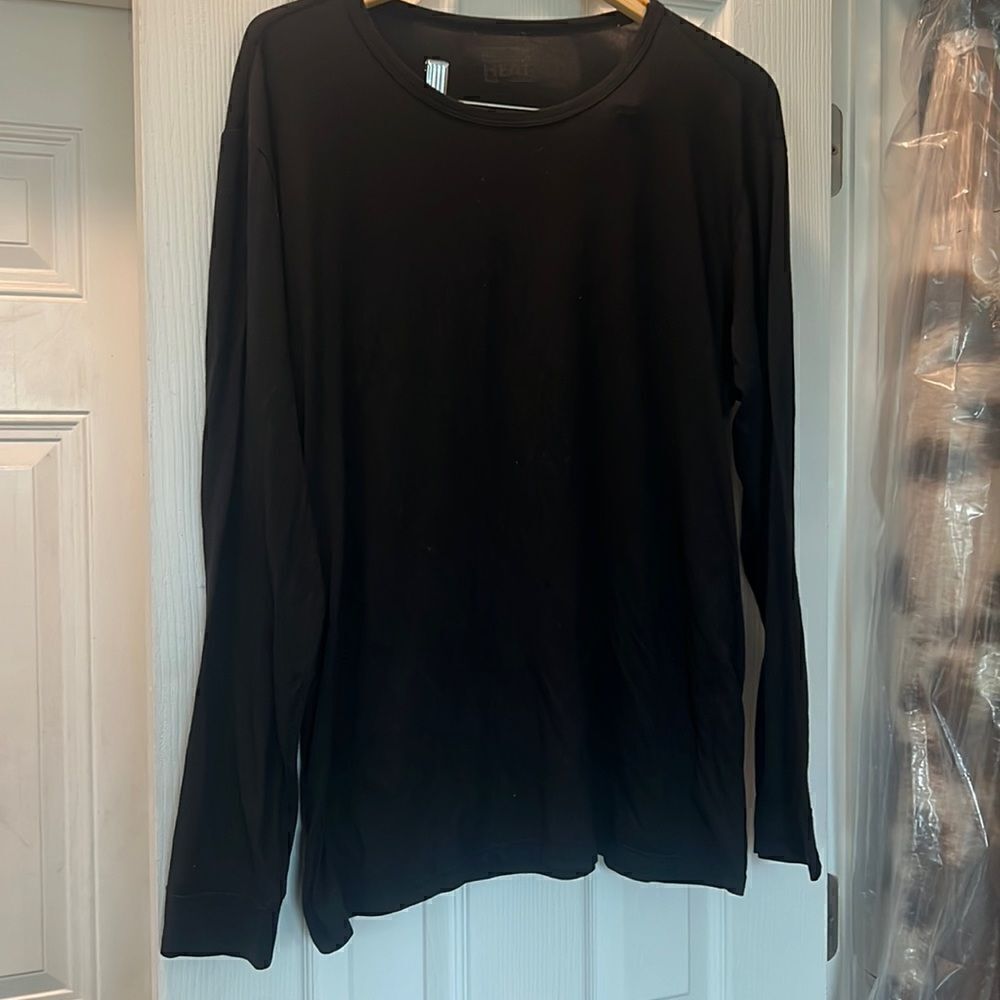 Men’s Black Large Super Soft Long Sleeve T Shirt - Excellent Condition